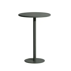 Table haute ronde Week-end
