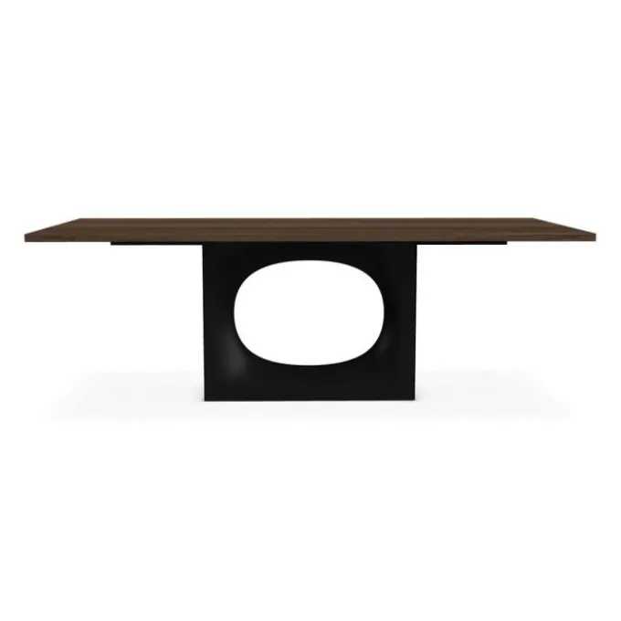 Table Holo effet Noyer