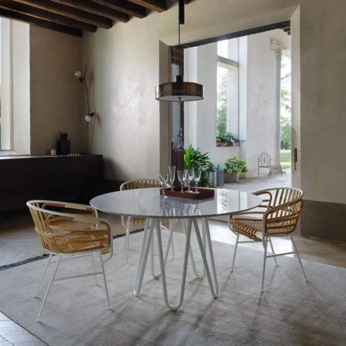 Table méduse - marbre
