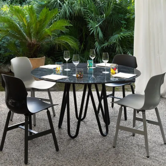 Table méduse - marbre