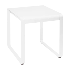 Table Mi-Hauteur Bellevie 74x80 cm - Blanc Coton (Outlet)