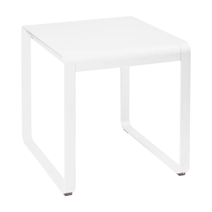 Table Mi-Hauteur Bellevie 74x80 cm - Blanc Coton (Outlet)