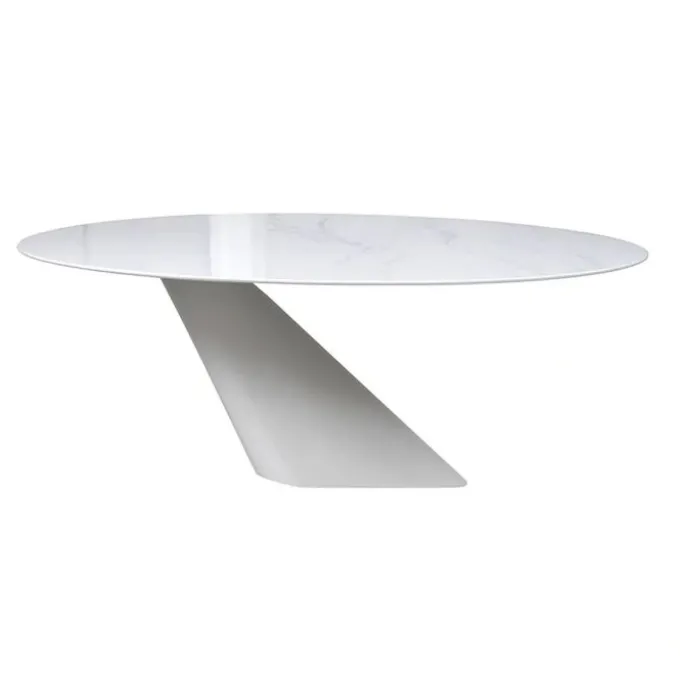 Table Ovale O Brillante