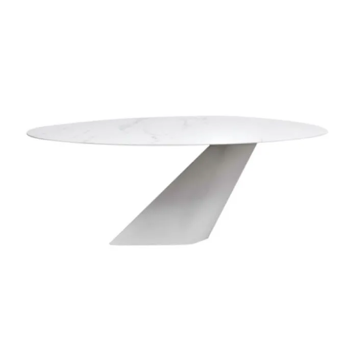 Table Ovale O mate