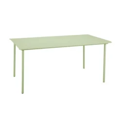 Table Patio 140x80 cm - Vert Anis Mat (Outlet)