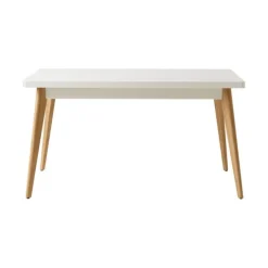 Table rectangle 55 - pieds bois