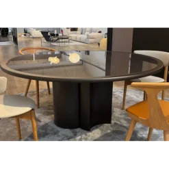 Table Ronde Bol - 160 cm - Espresso (Outlet)