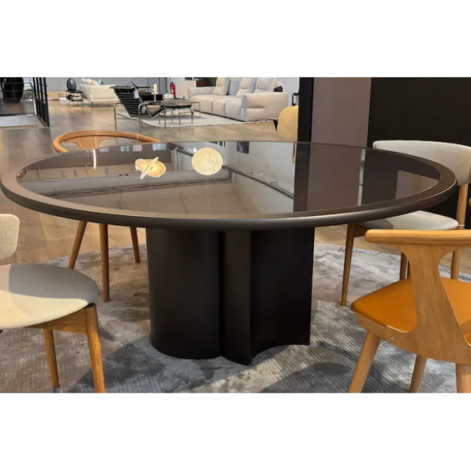 Table Ronde Bol - 160 cm - Espresso (Outlet)