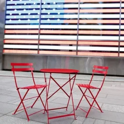 Table ronde pliante Bistro