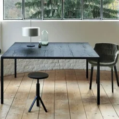 Table Tense - Bois Carbonisé
