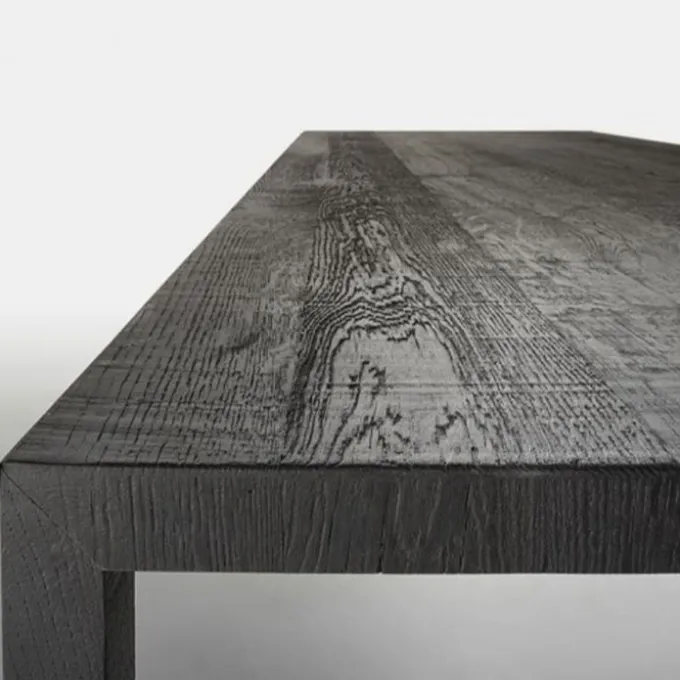 Table Tense - Bois Carbonisé