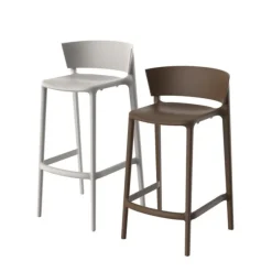 Tabouret Africa - Lot de 4