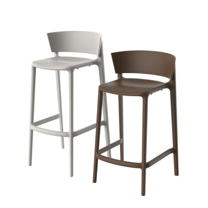 Tabouret Africa - Lot de 4