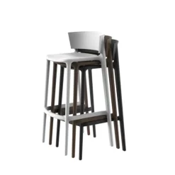Tabouret Africa - Lot de 4