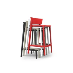 Tabouret Africa - Lot de 4