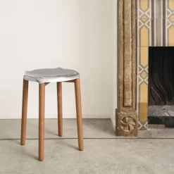 Tabouret bas Poêle
