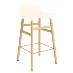 Tabouret de bar Form pieds en bois