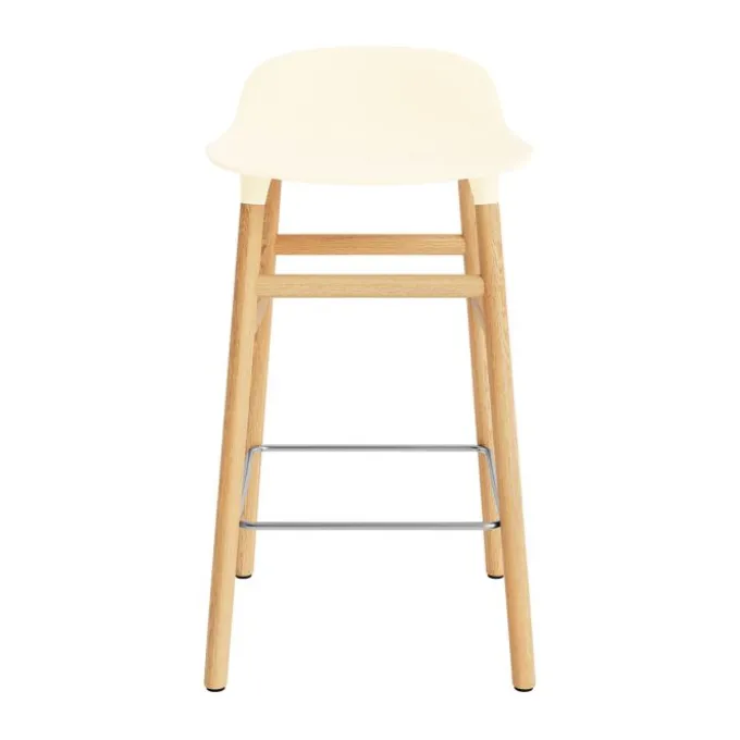 Tabouret de bar Form pieds en bois