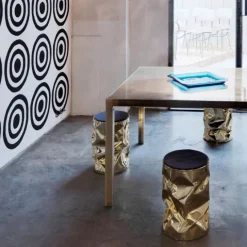 Tabouret et table d'appoint Tab.U