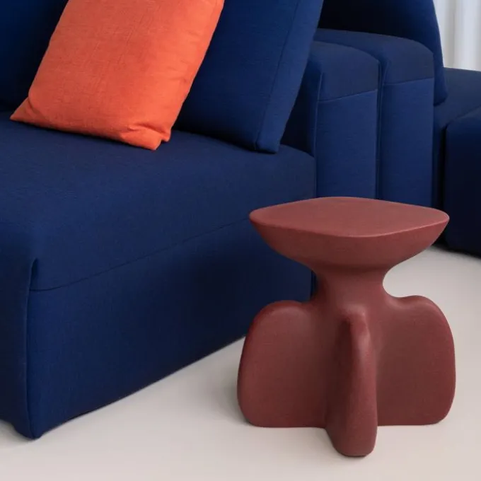 Tabouret/ Guéridon Archeo
