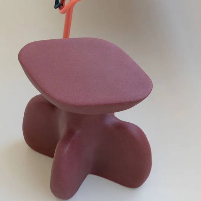 Tabouret/ Guéridon Archeo