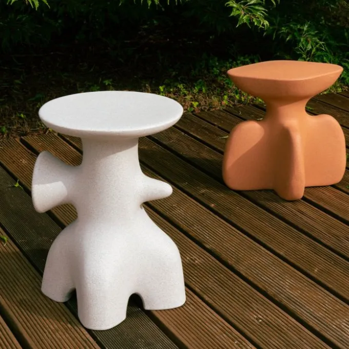 Tabouret/ Guéridon Archeo