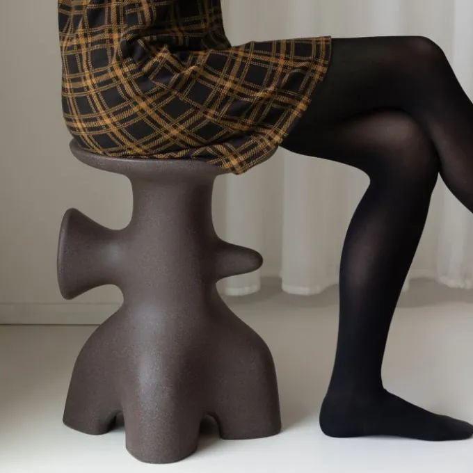 Tabouret/ Guéridon Archeo
