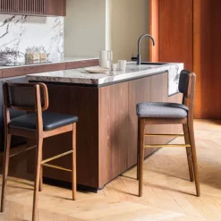 Tabouret haut tapissier