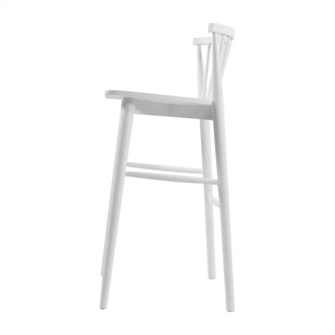 Tabouret Oslo 75 cm - Blanc (Outlet)