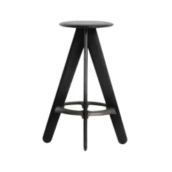 Tabouret Slab - Noir