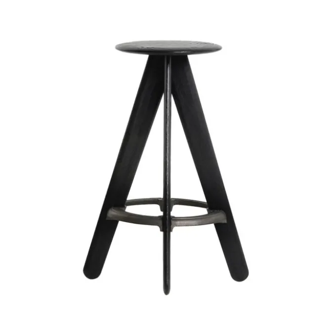 Tabouret Slab - Noir