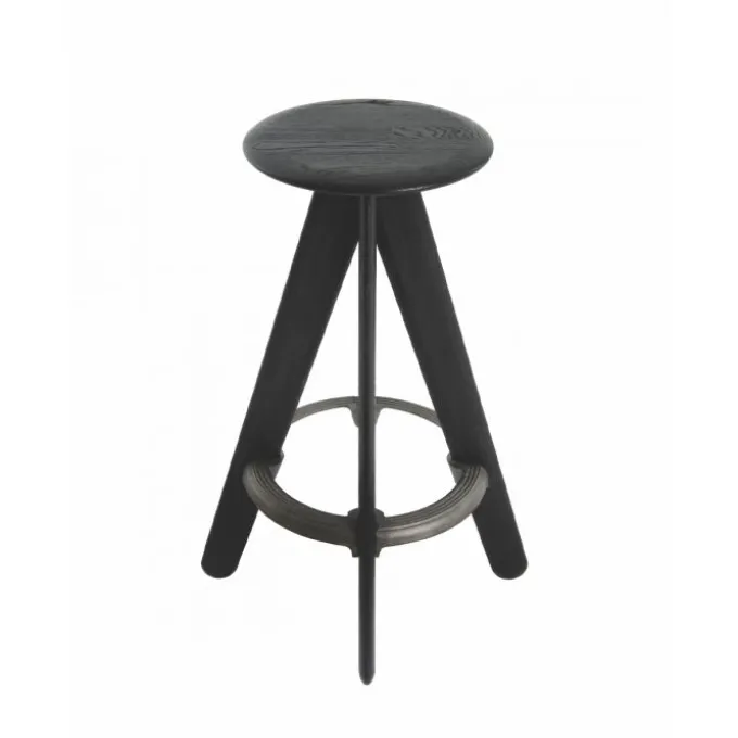 Tabouret Slab - Noir