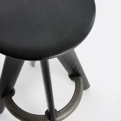 Tabouret Slab - Noir