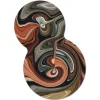 Tapis Liquid Layers organique 400 x 247 cm - Agate (Outlet)
