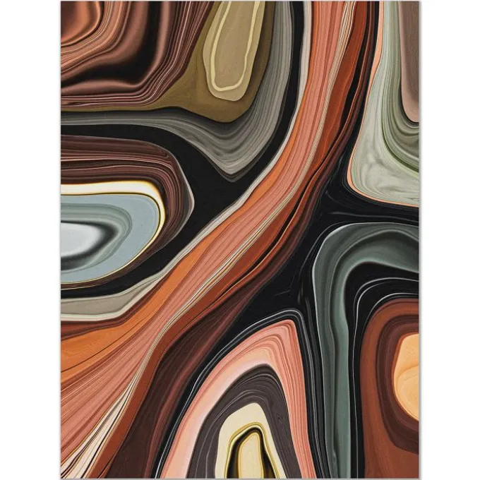 Tapis Liquid Layers rectangulaire
