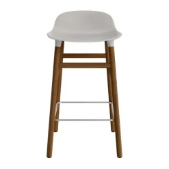 Tarouret de bar Form pieds en noyer