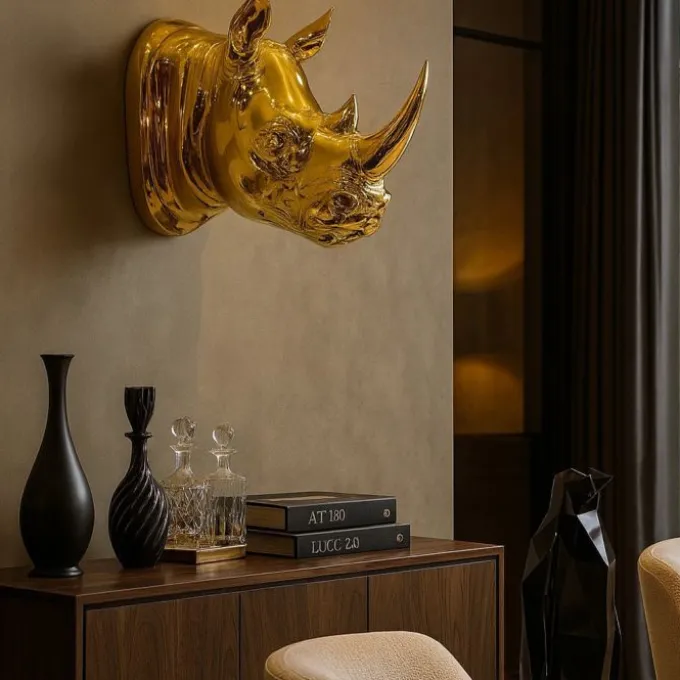 Tête de rhinocéros Design