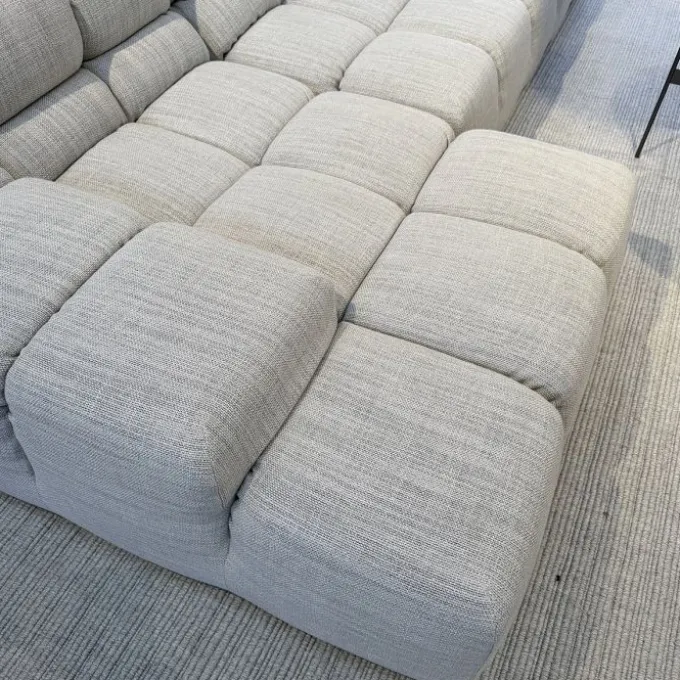 Tufty-Time Canapé Angulaire - Gris (Outlet)