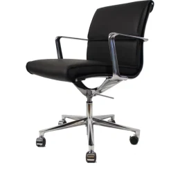 Una Chair Executive - Bas dossier, avec accoudoirs