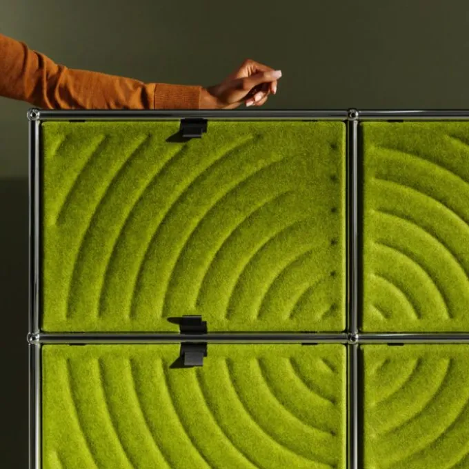 USM Haller Soft Panel - Rainures courbes