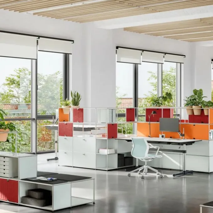 USM Haller Soft Panel - Rainures verticales