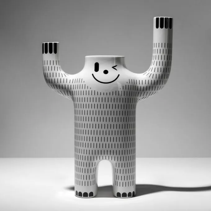 Vase Happy Yeti