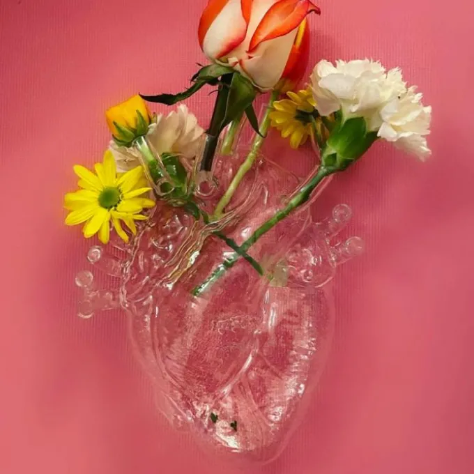 Vase Love In Bloom Verre
