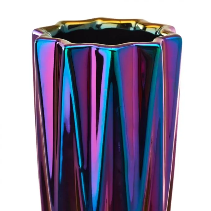 Vase Oily Folds