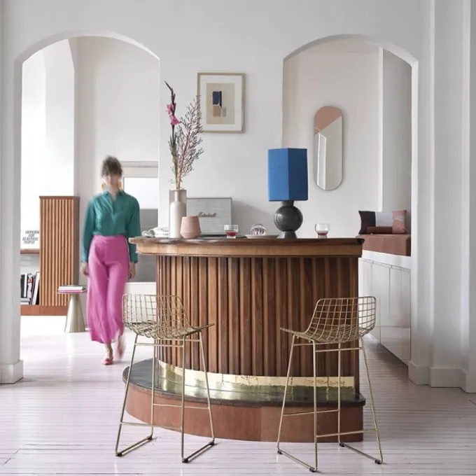 Wire Bar Stool