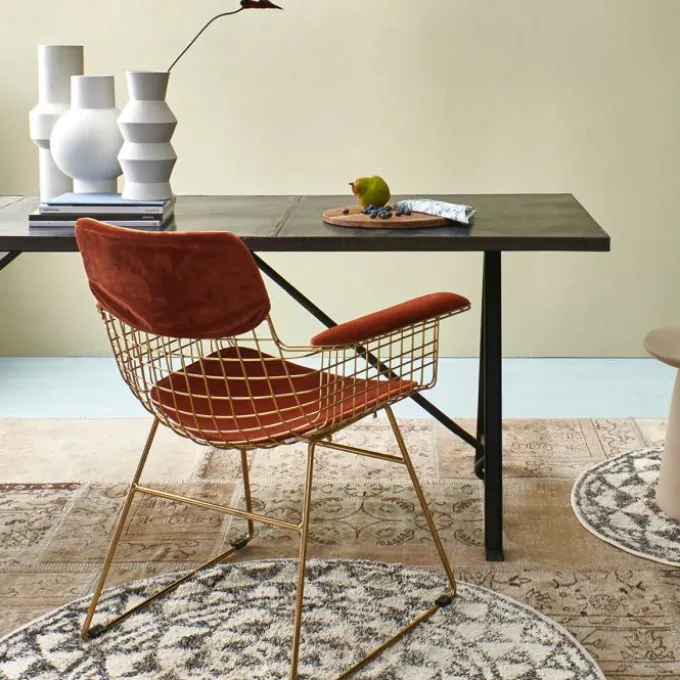 Wire Metal Armchair