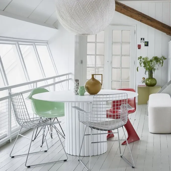 Wire Metal Armchair