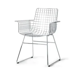 Wire Metal Armchair