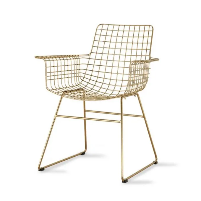 Wire Metal Armchair