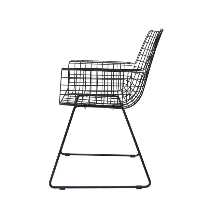 Wire Metal Armchair